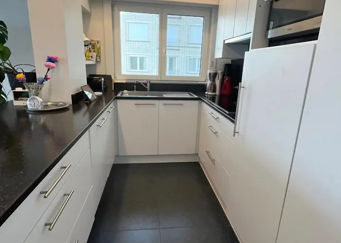 アパート Stylish 3-bedroom With Panoramic Sea View T152 オステンド